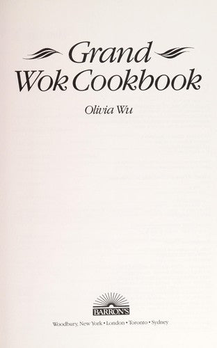 Grand Wok Cook Book