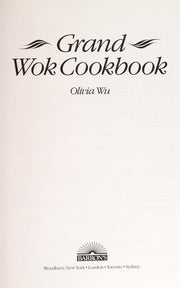 Grand Wok Cook Book