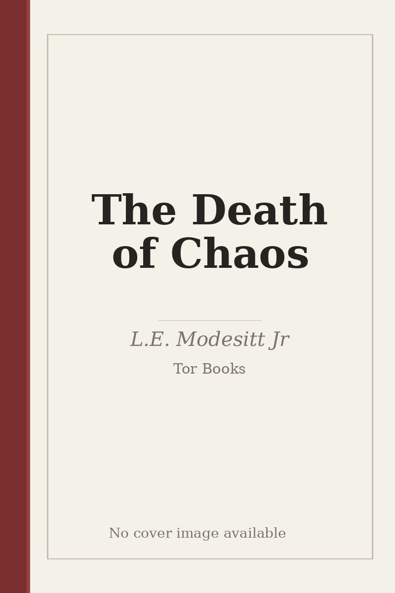 The Death of Chaos - no cover image available