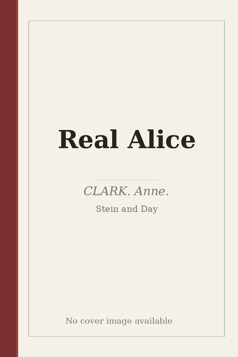 Real Alice - no cover image available