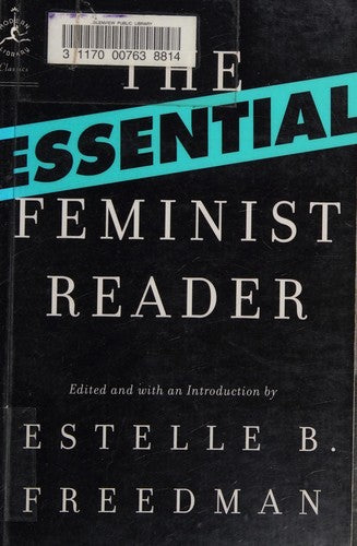 Essential Feminist Reader (Modern Library Classics) (Modern Library Classics (Paperback))