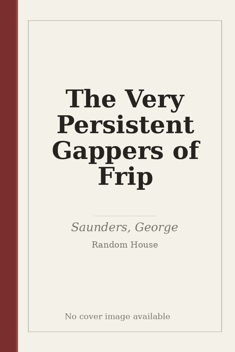 The Very Persistent Gappers of Frip - no cover image available
