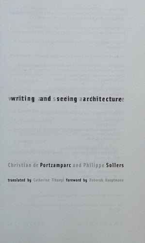 Writing and Seeing Architecture