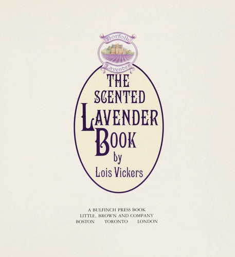Scented Lavender Book