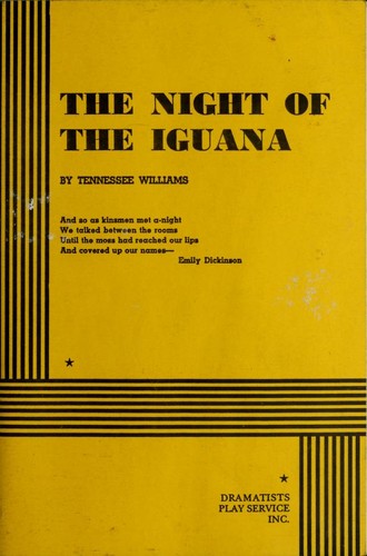 The Night of the Iguana (Acting Edition for Theater Productions)