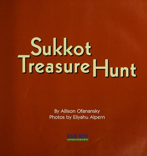Sukkot Treasure Hunt (Sukkot & Simchat Torah)