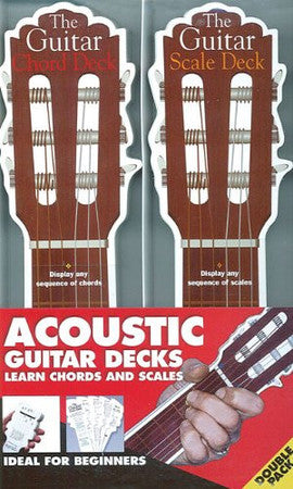 The Acoustic Guitar Chord & Scale Decks