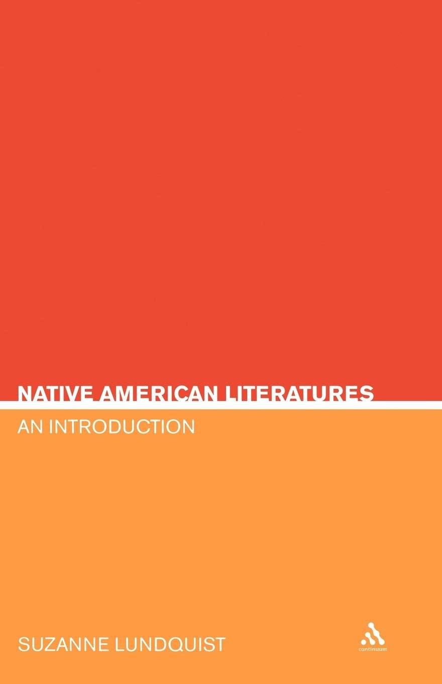 Native American Literatures: An Introduction (Literary Genres)