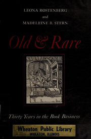 Old & Rare: Thirty Years in the Book Business