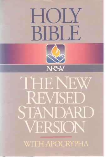 New Revised Standard Version Bible with Apocrypha