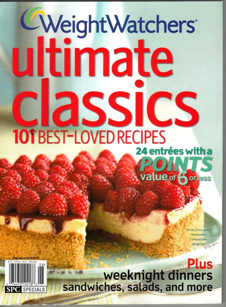 Weight Watchers Ultimate Classics: 100 Best-Loved Recipes