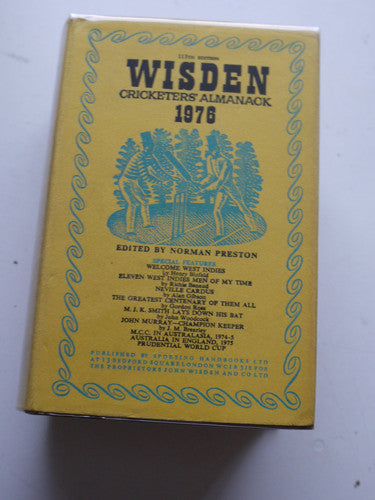 Wisden Cricketers' Almanack 1976