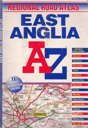 East Anglia Regional Road Atlas (A-Z Road Maps & Atlases)