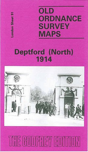 Deptford (North) 1914: London Sheet 091.3 (Old O.S. Maps of London)