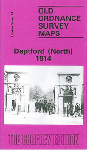 Deptford (North) 1914: London Sheet 091.3 (Old O.S. Maps of London)