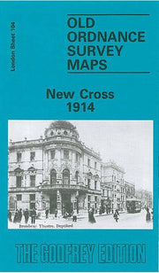 New Cross 1914: London Sheet 104.3 (Old O.S. Maps of London)
