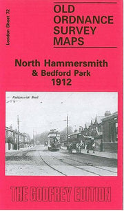 North Hammersmith and Bedford Park 1912 (Old Ordnance Survey Maps)