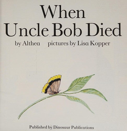 When Uncle Bob Died
