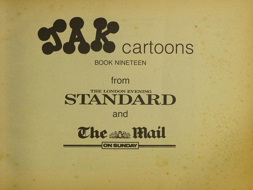 "Evening Standard" Jak Cartoon Book 1987