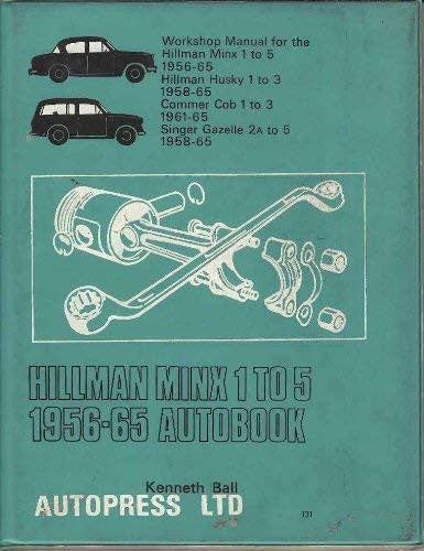 Hillman Minx 1-5 1956-65 Autobook