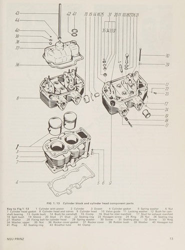 N. S. U. Prinz 1-4 1957-72 Autobook