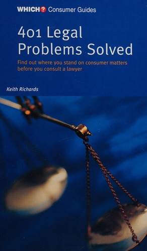 401 Legal Problems Solved ("Which?" Consumer Guides)