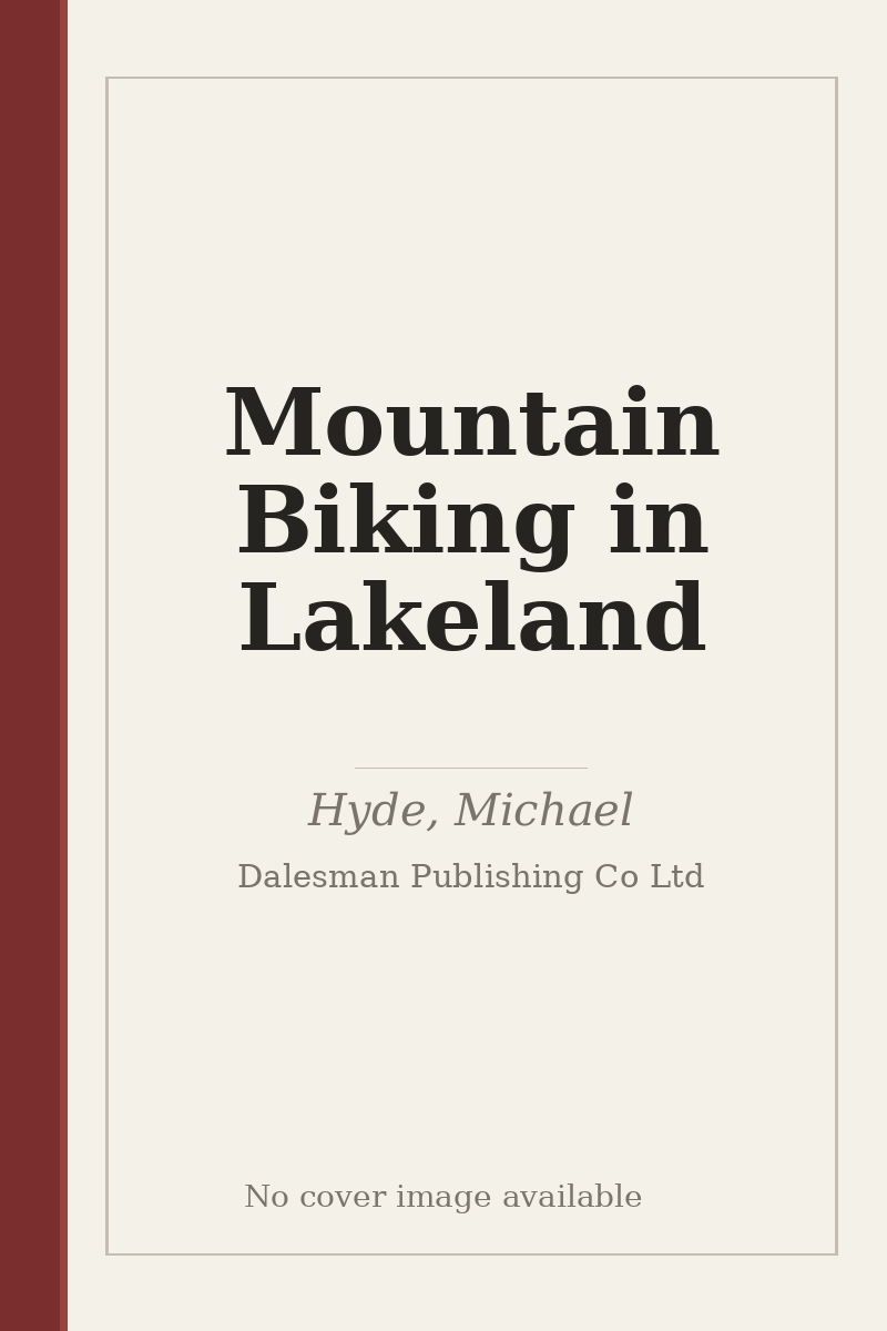 Mountain Biking in Lakeland - no cover image available