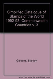 Commonwealth Countries (v. 3) (Simplified Catalogue of Stamps of the World)