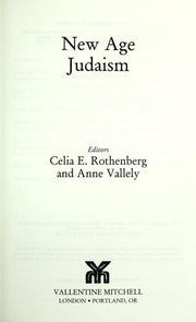 New Age Judaism