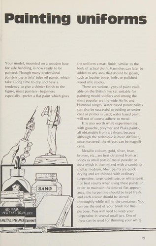 Model Soldiers: A Basic Guide to Painting, Animating and Converting