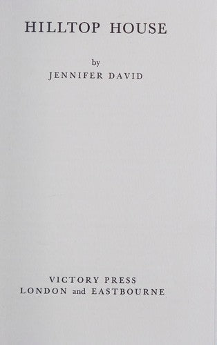 Hill-top House (Oak Leaf Books)