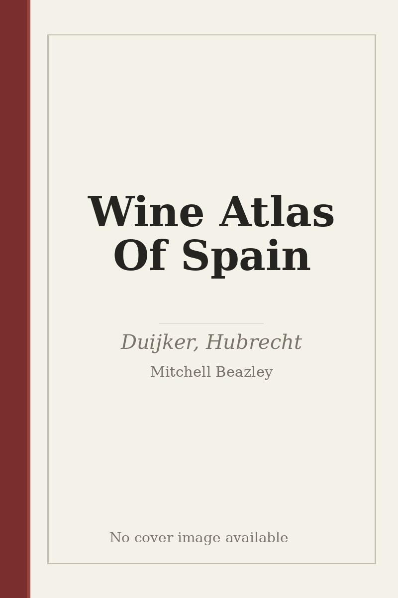 Wine Atlas Of Spain - no cover image available
