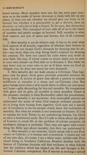 Mere Morality: What God Expects from Ordinary People