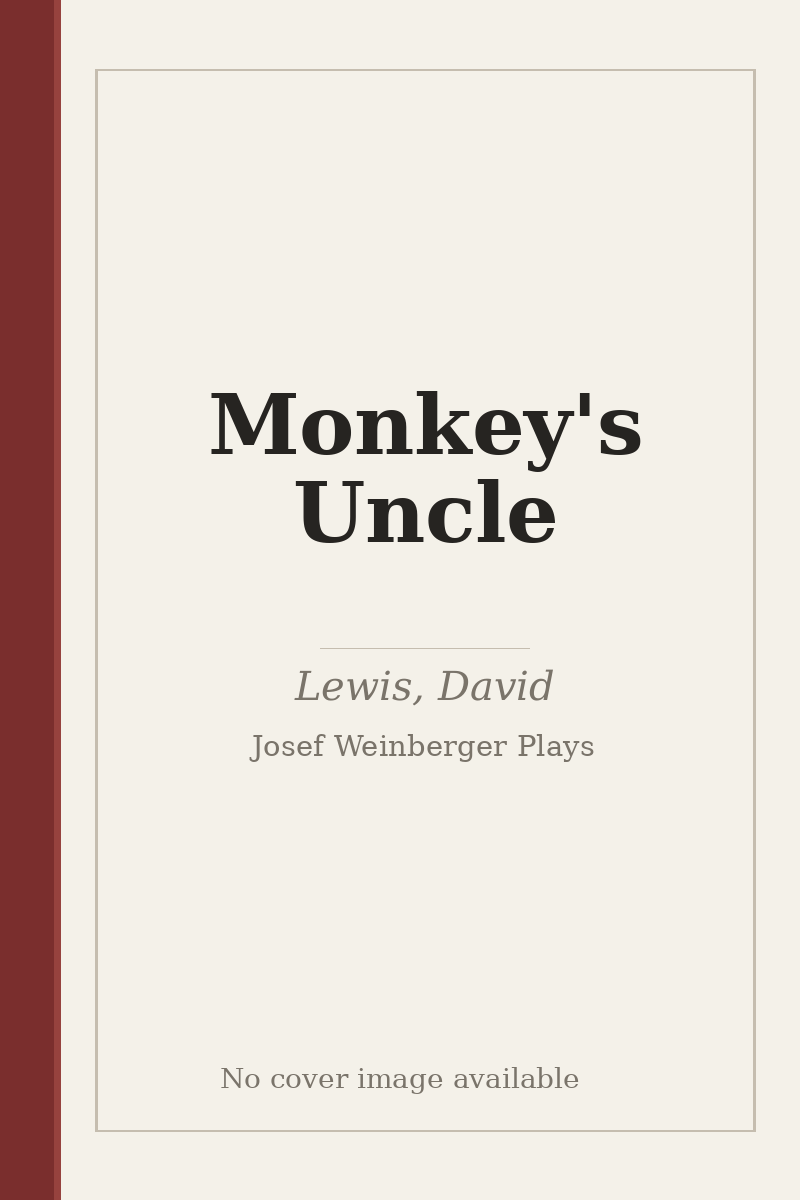 Monkey's Uncle - no cover image available