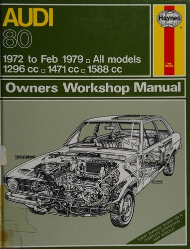 Audi 80 Owner's Workshop Manual (Service & repair manuals)