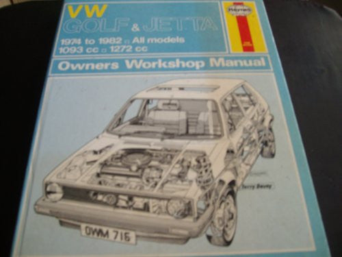 Haynes Manual 716 - Volkswagen Golf and Jetta Owner's Workshop Manual (1982)