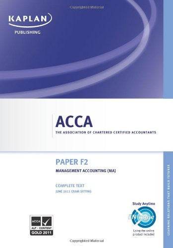 ACCA F2 Management Accounting Ma - Complete Text 2011
