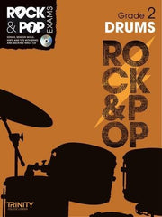 Drums (Grade 2): Drums Grade 2-CD (Trinity Rock & Pop)