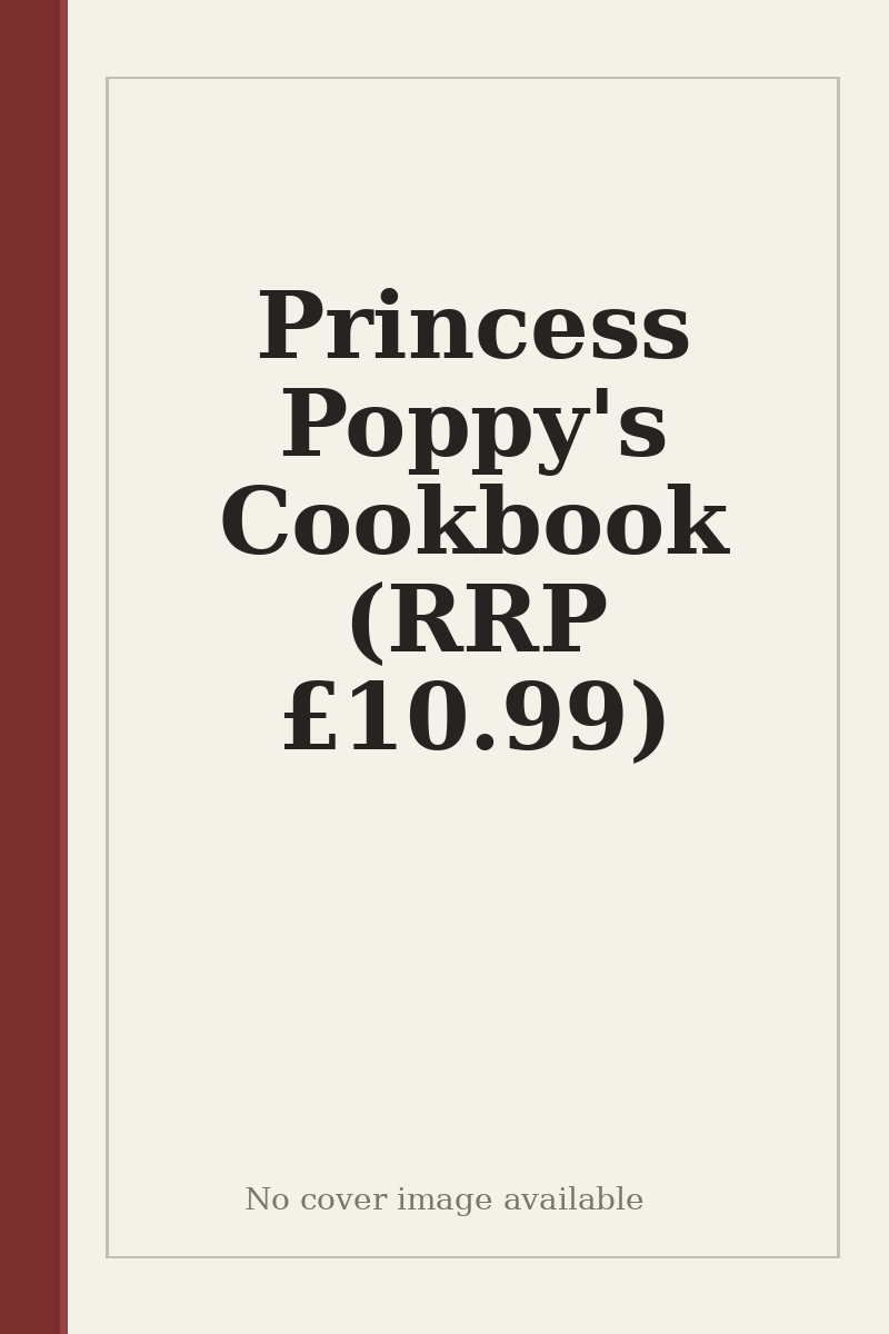 Princess Poppy's Cookbook (RRP £10.99) - no cover image available