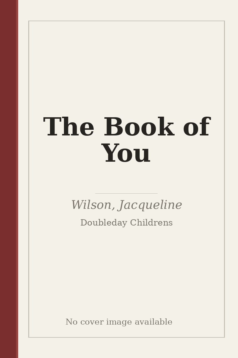 The Book of You - no cover image available