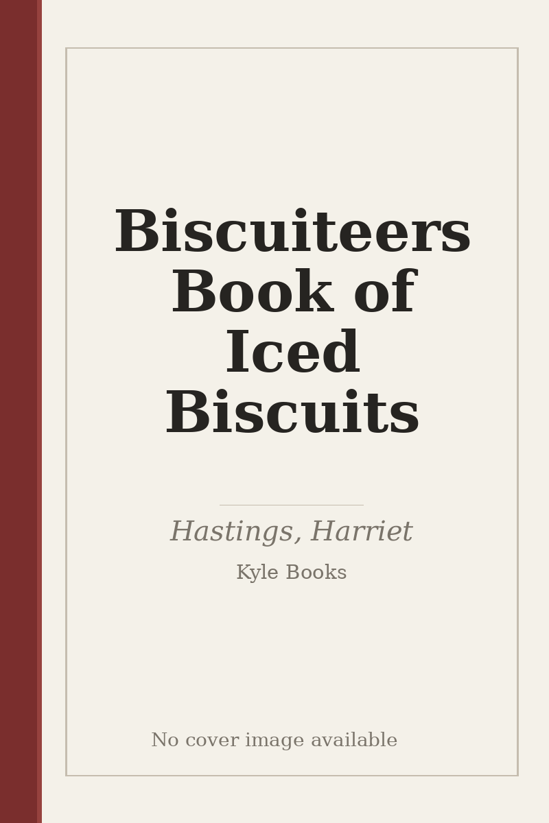 Biscuiteers Book of Iced Biscuits - no cover image available