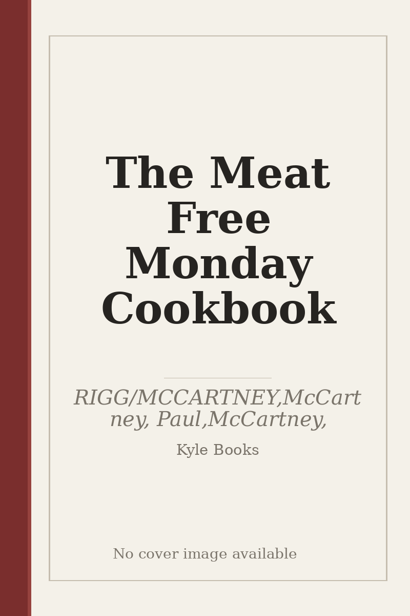 The Meat Free Monday Cookbook - no cover image available