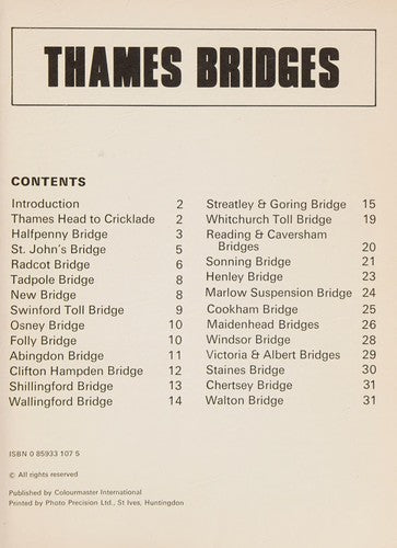 Thames Bridges