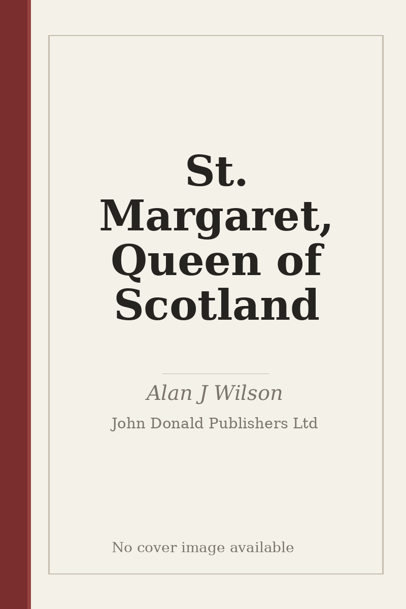 St. Margaret, Queen of Scotland - no cover image available