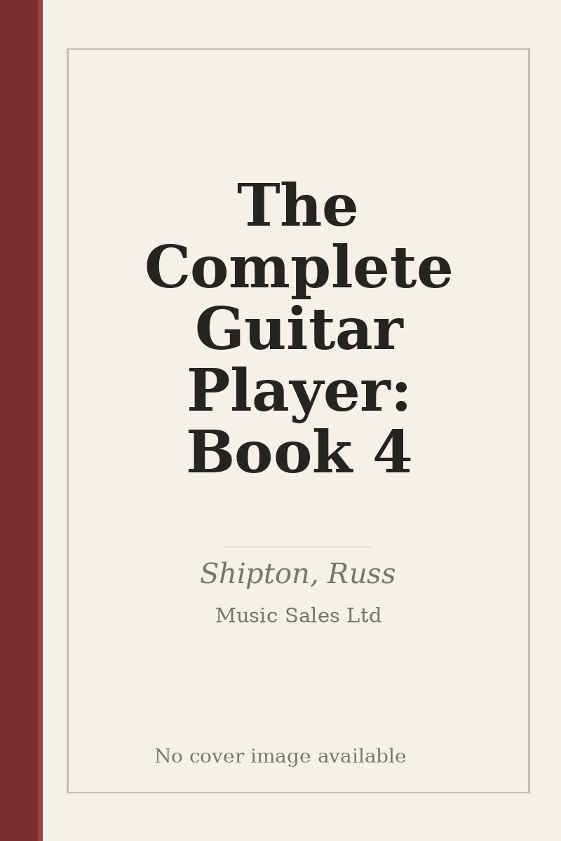 The Complete Guitar Player: Book 4 - no cover image available