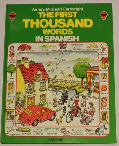 Spanish (Usborne First 1000 Words)