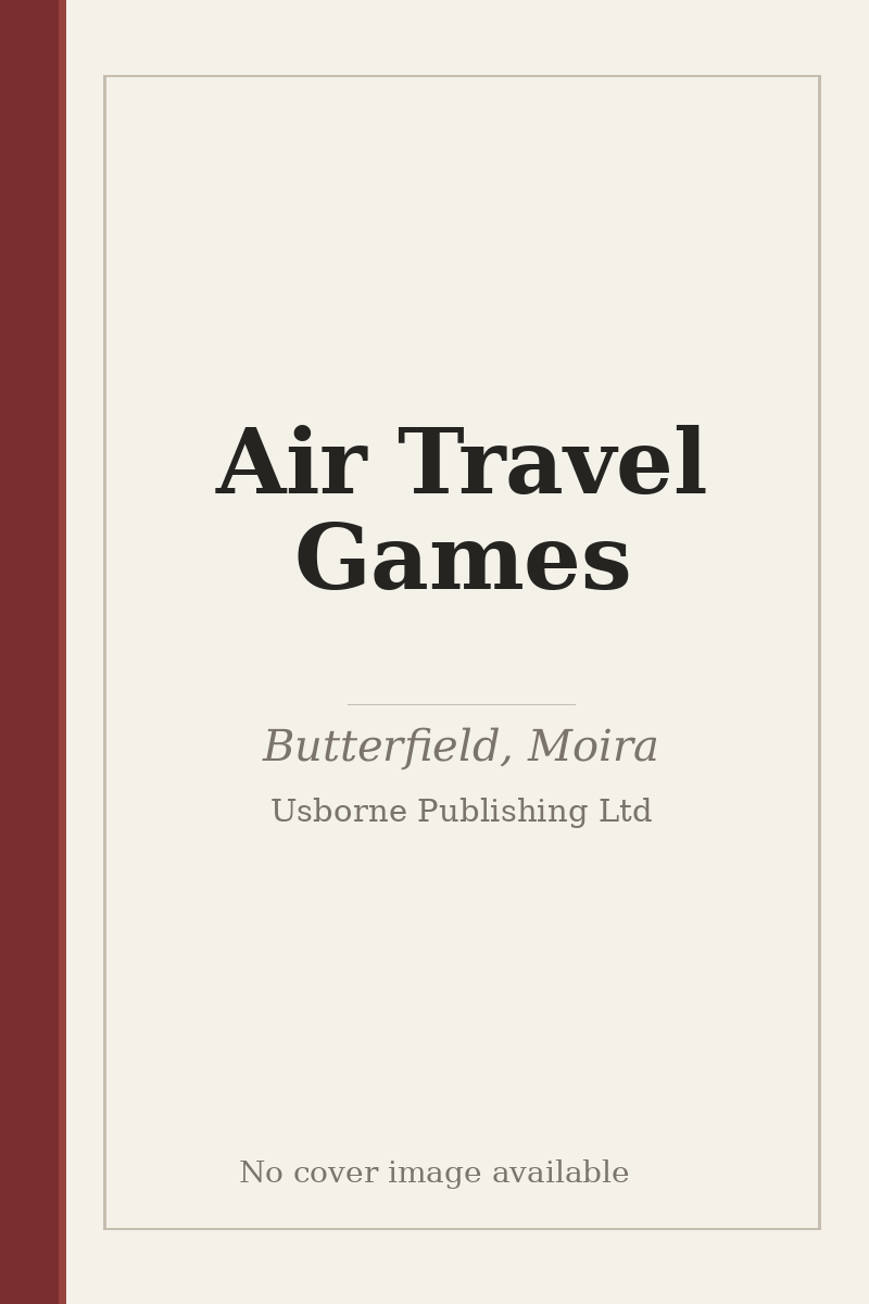 Air Travel Games - no cover image available