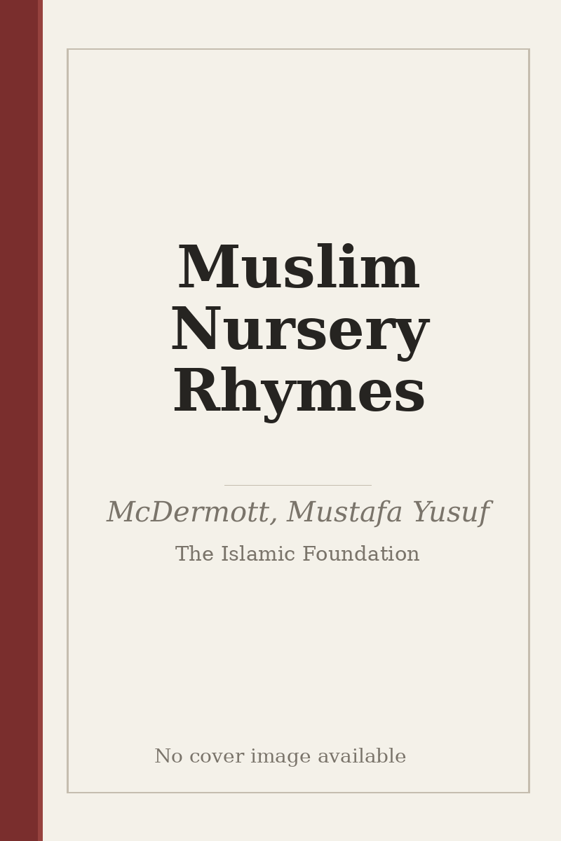 Muslim Nursery Rhymes - no cover image available