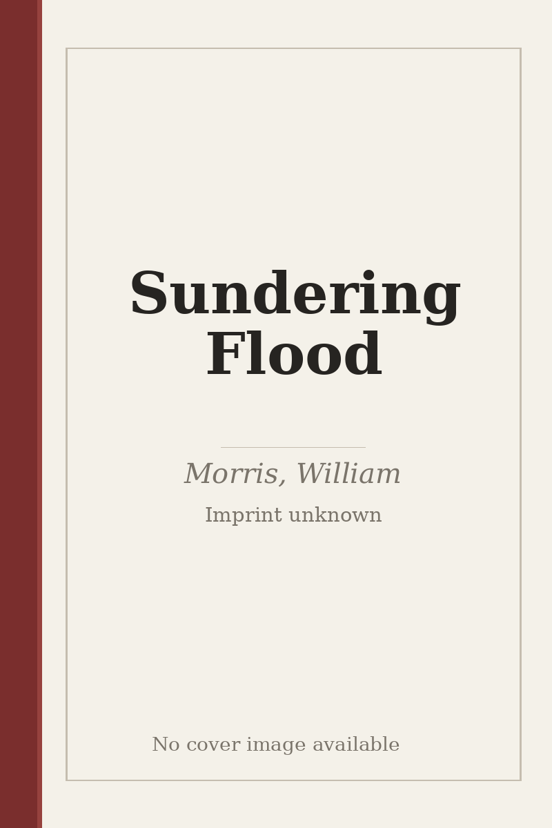 Sundering Flood - no cover image available