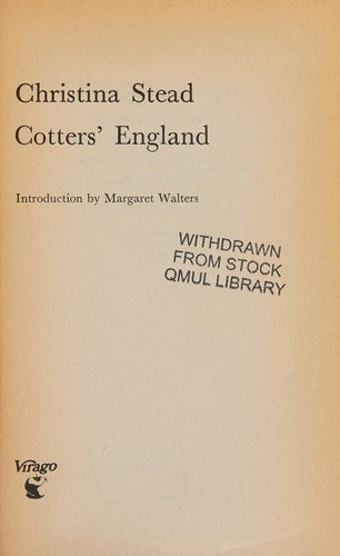 Cotter's England (VMC)